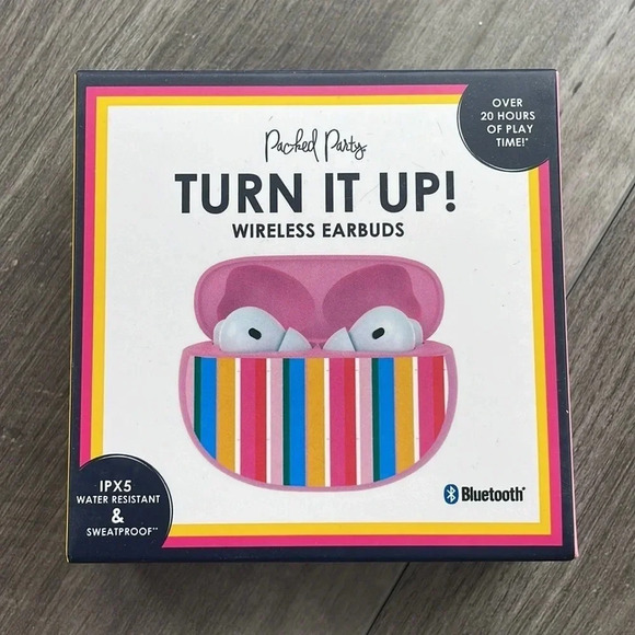 NWT 💖 Packed Party Bluetooth Headphones- Choice of 3 Different Patterns! - Picture 3 of 4